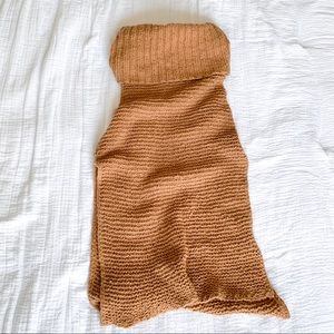 Free People Brown Knit Sweater
